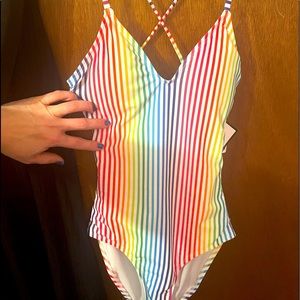 2 swimsuits from rue 21, sized small